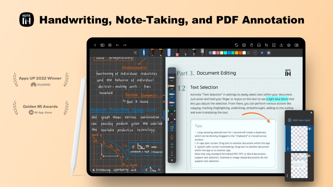 Notein - 手写笔记&PDF编辑器 v1.1.826 功能解锁