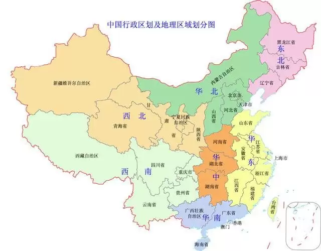 全国地市可编辑地图