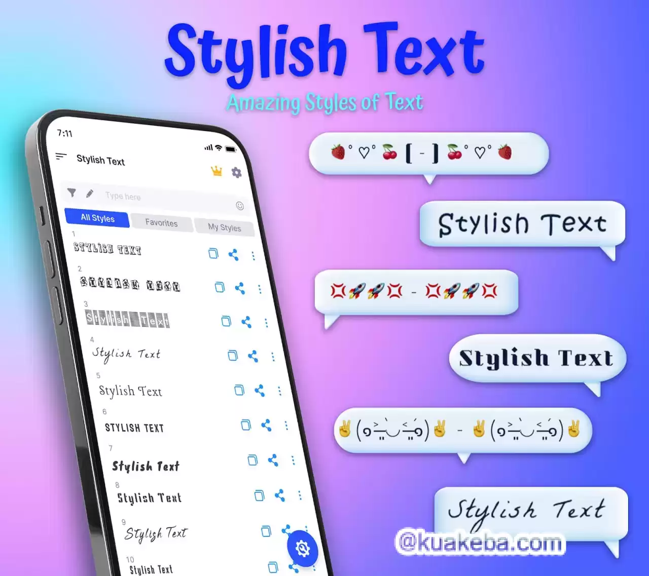 Stylish Text - 特殊文字转换器 v1.3.6