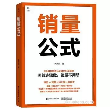 销量公式 [﻿经济管理] [pdf+全格式]