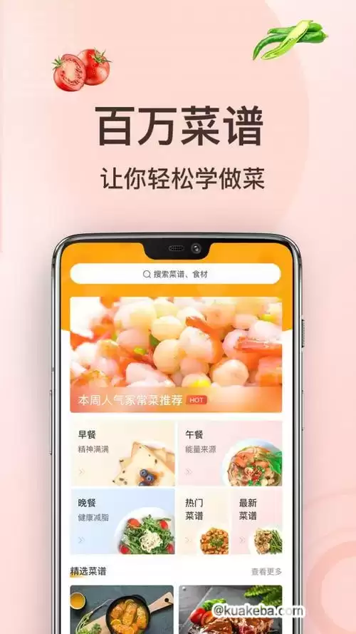 家常菜做法 v3.3.70 汇集了数十万道家常菜，配精美图片，去广告纯净版