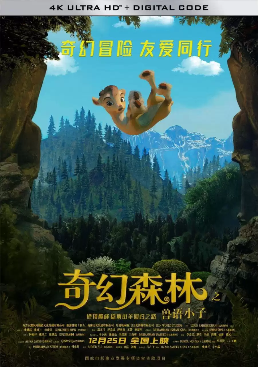 奇幻森林之兽语小子 (2018) 4K 高码 中字硬字幕